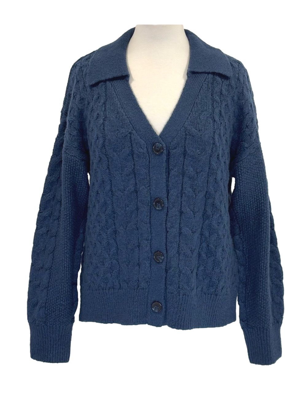 Lety & Me navy cardigan, NWT